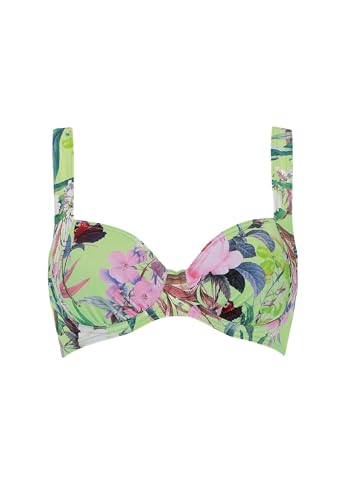Olympia Mix&Match Bikini Top Blumenmuster Multicolor Einzelteil mit Bügel verstellbare Träger von Olympia