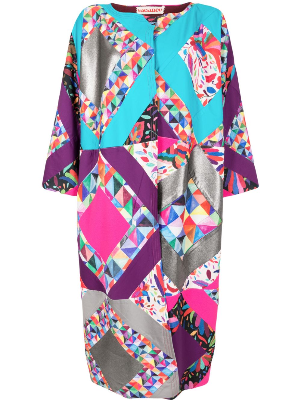 Olympiah Kimono im Patchwork-Look - Mehrfarbig von Olympiah