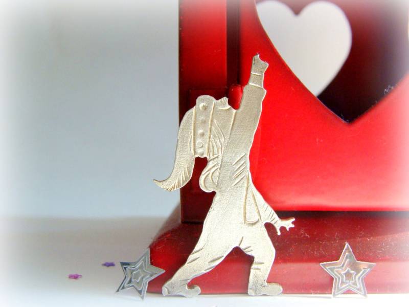 Elfe Silber Schmuck - Sterling Weihnachtsschmuck Weihnachtselfen Halskette Weihnachtshelfer Juwel von Olympias