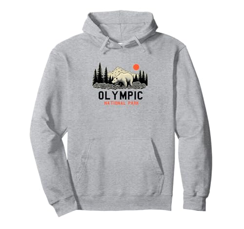 Olympic National Park Washington Souvenir Männer Frauen Pullover Hoodie von Olympic National Park Washington