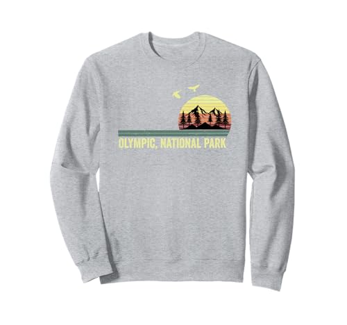 Olympic National Park Washington Souvenir Männer Frauen Sweatshirt Olympic National Park Washington Souvenir Männer Frauen Sweatshirt von Olympic National Park Washington