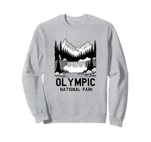Olympic National Park Washington Souvenir Männer Frauen Sweatshirt Olympic National Park Washington Souvenir Männer Frauen Sweatshirt von Olympic National Park Washington