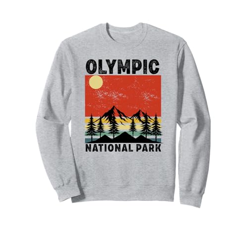 Olympic National Park Washington Souvenir Männer Frauen Sweatshirt Olympic National Park Washington Souvenir Männer Frauen Sweatshirt von Olympic National Park Washington
