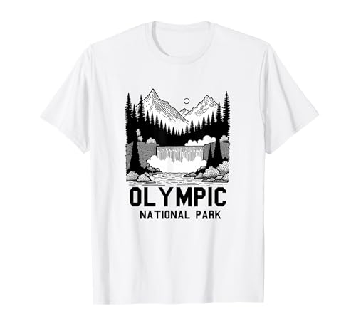Olympic National Park Washington Souvenir Männer Frauen T-Shirt Olympic National Park Washington Souvenir Männer Frauen T-Shirt von Olympic National Park Washington
