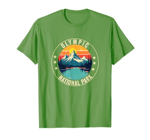 Olympic National Park Washington Souvenir Männer Frauen T-Shirt Olympic National Park Washington Souvenir Männer Frauen T-Shirt von Olympic National Park Washington