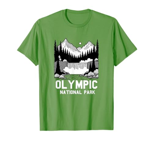 Olympic National Park Washington Souvenir Männer Frauen T-Shirt Olympic National Park Washington Souvenir Männer Frauen T-Shirt von Olympic National Park Washington