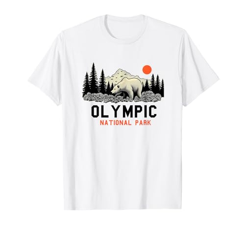 Olympic National Park Washington Souvenir Männer Frauen T-Shirt Olympic National Park Washington Souvenir Männer Frauen T-Shirt von Olympic National Park Washington
