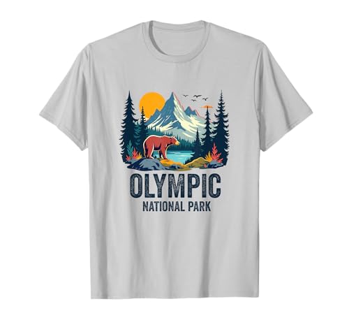 Olympic National Park Washington Souvenir Männer Frauen T-Shirt Olympic National Park Washington Souvenir Männer Frauen T-Shirt von Olympic National Park Washington