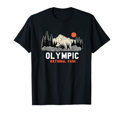 Olympic National Park Washington Souvenir Männer Frauen T-Shirt Olympic National Park Washington Souvenir Männer Frauen T-Shirt von Olympic National Park Washington