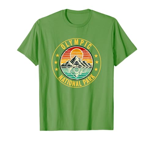 Olympic National Park Washington Souvenir Männer Frauen T-Shirt Olympic National Park Washington Souvenir Männer Frauen T-Shirt von Olympic National Park Washington