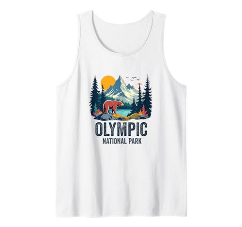 Olympic National Park Washington Souvenir Männer Frauen Tank Top Olympic National Park Washington Souvenir Männer Frauen Tank Top von Olympic National Park Washington
