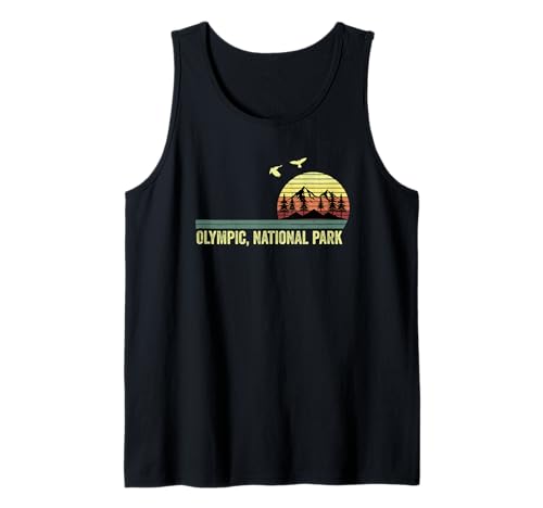Olympic National Park Washington Souvenir Männer Frauen Tank Top Olympic National Park Washington Souvenir Männer Frauen Tank Top von Olympic National Park Washington