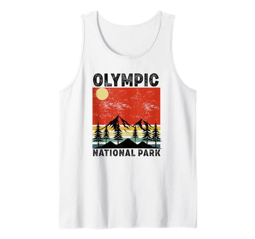 Olympic National Park Washington Souvenir Männer Frauen Tank Top Olympic National Park Washington Souvenir Männer Frauen Tank Top von Olympic National Park Washington