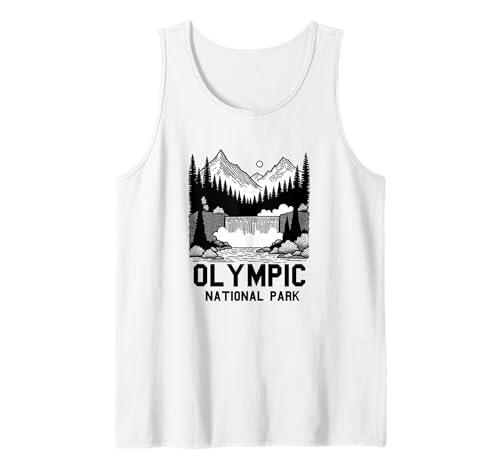 Olympic National Park Washington Souvenir Männer Frauen Tank Top Olympic National Park Washington Souvenir Männer Frauen Tank Top von Olympic National Park Washington