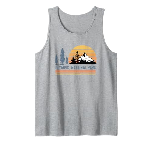 Olympic National Park Washington Souvenir Männer Frauen Tank Top Olympic National Park Washington Souvenir Männer Frauen Tank Top von Olympic National Park Washington