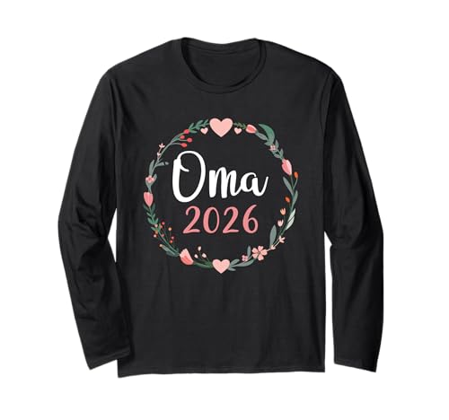 Oma 2026 Baby Verkündung Langarmshirt von Oma 2026 Baby Verkündung Shop