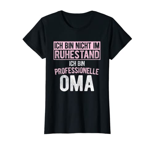 Damen Professionelle Oma Ruhestand Rente Geschenk Großmutter T-Shirt Damen Professionelle Oma Ruhestand Rente Geschenk Großmutter T-Shirt von Oma Rente Ruhestand Bekleidung & Designs