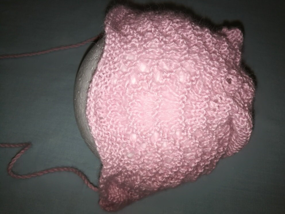 Babymütze 6-12 Monate Handgestrickt von OmaJuttaDE