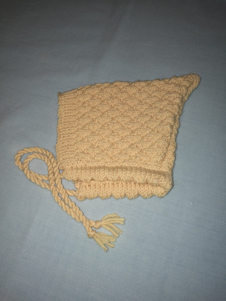 Zwergenmütze 3-6 Monate Gelb von OmaJuttaDE