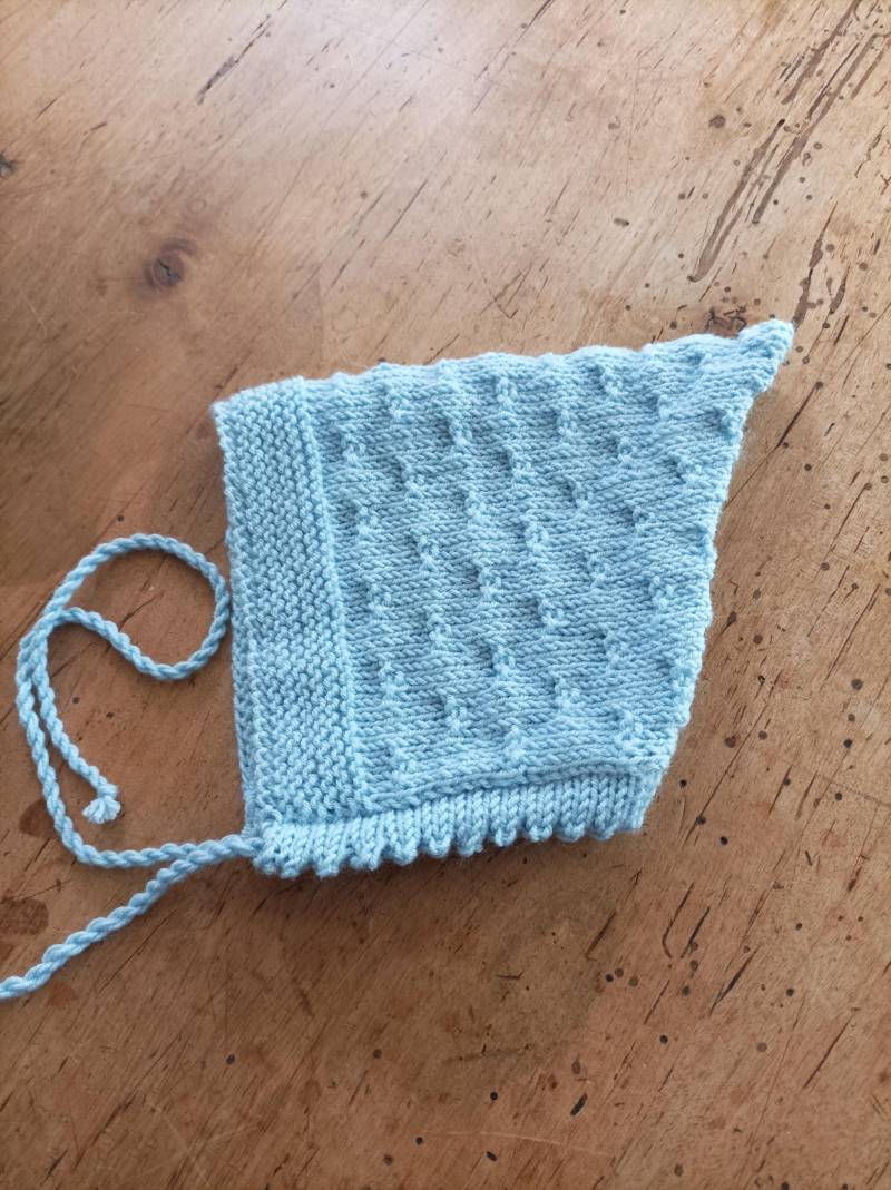 Zwergenmütze Neugeborene Hellblau von OmaJuttaDE