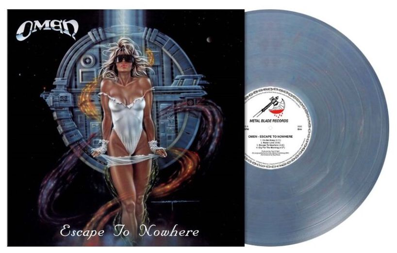 Omen Escape to nowhere LP multicolor von Omen