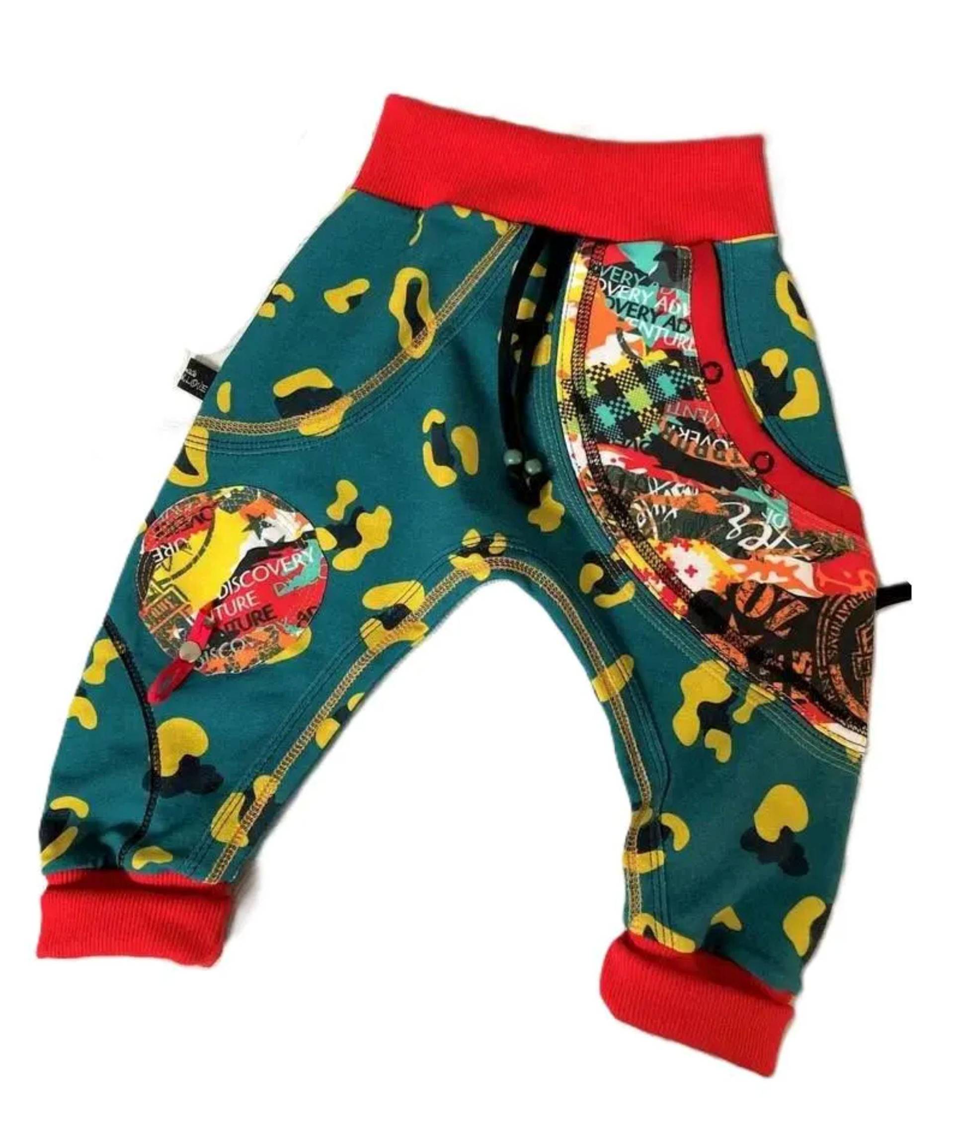 Hose Baby Pumphose Babyhose Jogginghose Gr. 74 Lange Adventure Mitwachsose Cargohose Sweat Haremshose Junge Camouflage Grün Hose Baby Pumphose Babyhose Jogginghose Gr. 74 Lange Adventure Mitwachsose Cargohose Sweat Haremshose Junge Camouflage Grün von OmennyS