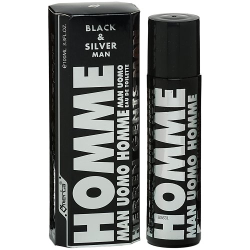 Omerta Black and Silver Man - Eau de Toilette - 100 ml, 1er Pack (1 x 100 g) von Omerta