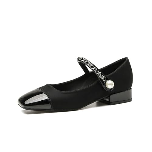 Ballerinas Schuhe für zierliche Frauen – 1,2 Zoll niedriger Absatz Komfort für schmale Füße Arbeitsschuhe – perfekt für Hochzeit, Reisen, Gehen, Fahren,Schwarz,40 EU Ballerinas Schuhe für zierliche Frauen – 1,2 Zoll niedriger Absatz Komfort für schmale Füße Arbeitsschuhe – perfekt für Hochzeit, Reisen, Gehen, Fahren,Schwarz,40 EU von Omeslike