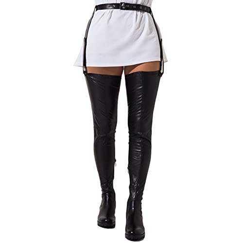 Omeslike Dehnbare, oberschenkelhohe Stiefel für Damen mit runder Zehenpartie, Overknee-Stiefel mit flachem Absatz, Bequeme Reitstiefel, Lange Stiefel, hohe Stiefel,Schwarz,46 Omeslike Dehnbare, oberschenkelhohe Stiefel für Damen mit runder Zehenpartie, Overknee-Stiefel mit flachem Absatz, Bequeme Reitstiefel, Lange Stiefel, hohe Stiefel,Schwarz,46 von Omeslike
