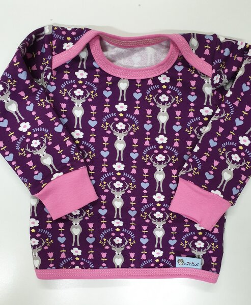 Omilich Kinder-/Babyshirt Sommersweat Winterreh von Omilich