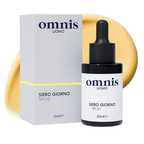 Omnis 3-in-1 Serum für Herren, mit SPF30, feuchtigkeitsspendendes Gesichtsserum, nach dem Bart und Sonnenschutz, leichte Textur, Anti-Aging, schrittweise Bräunung, hergestellt in Italien Omnis 3-in-1 Serum für Herren, mit SPF30, feuchtigkeitsspendendes Gesichtsserum, nach dem Bart und Sonnenschutz, leichte Textur, Anti-Aging, schrittweise Bräunung, hergestellt in Italien von Omnis Uomo