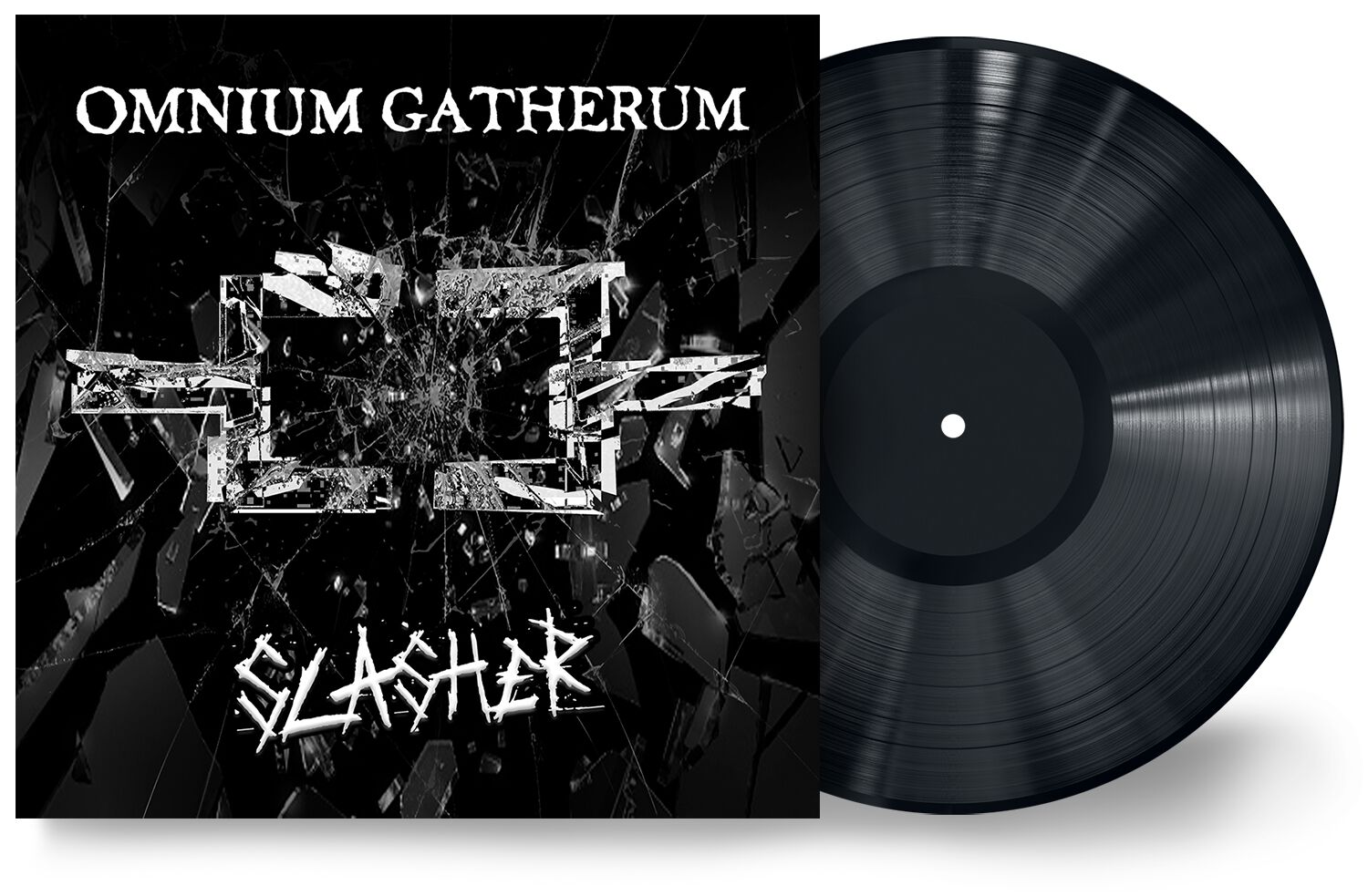 Omnium Gatherum Slasher LP schwarz von Omnium Gatherum