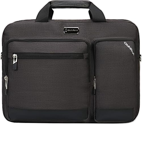 Omnpak Aktentasche Herren Laptop Tasche 15.6 Zoll,Aktentasche Herren Business Laptop-Tasche Mit Kombinationsschloss,Wasserdicht Messenger Schultertasche Notar Tragetasche für Män von Omnpak