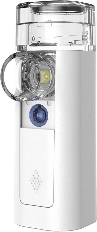 Omron Inhalationsgerät mini Air 360+ einfach zu bedienen, geräuschlos, Laden mit Micro-USB, für Erwachsene & Kinder von Omron