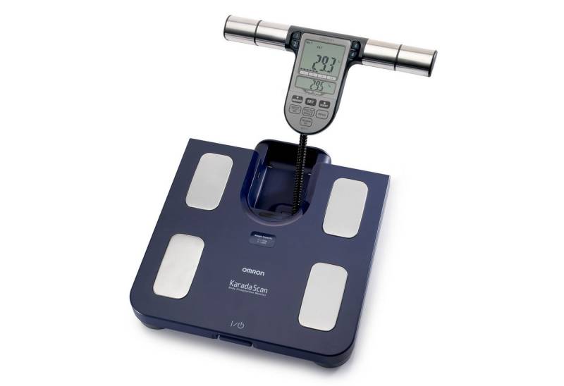 Omron Körper-Analyse-Waage HBF-511B-E, Ganzkörpermessung mit klinischer Genauigkeit von Omron