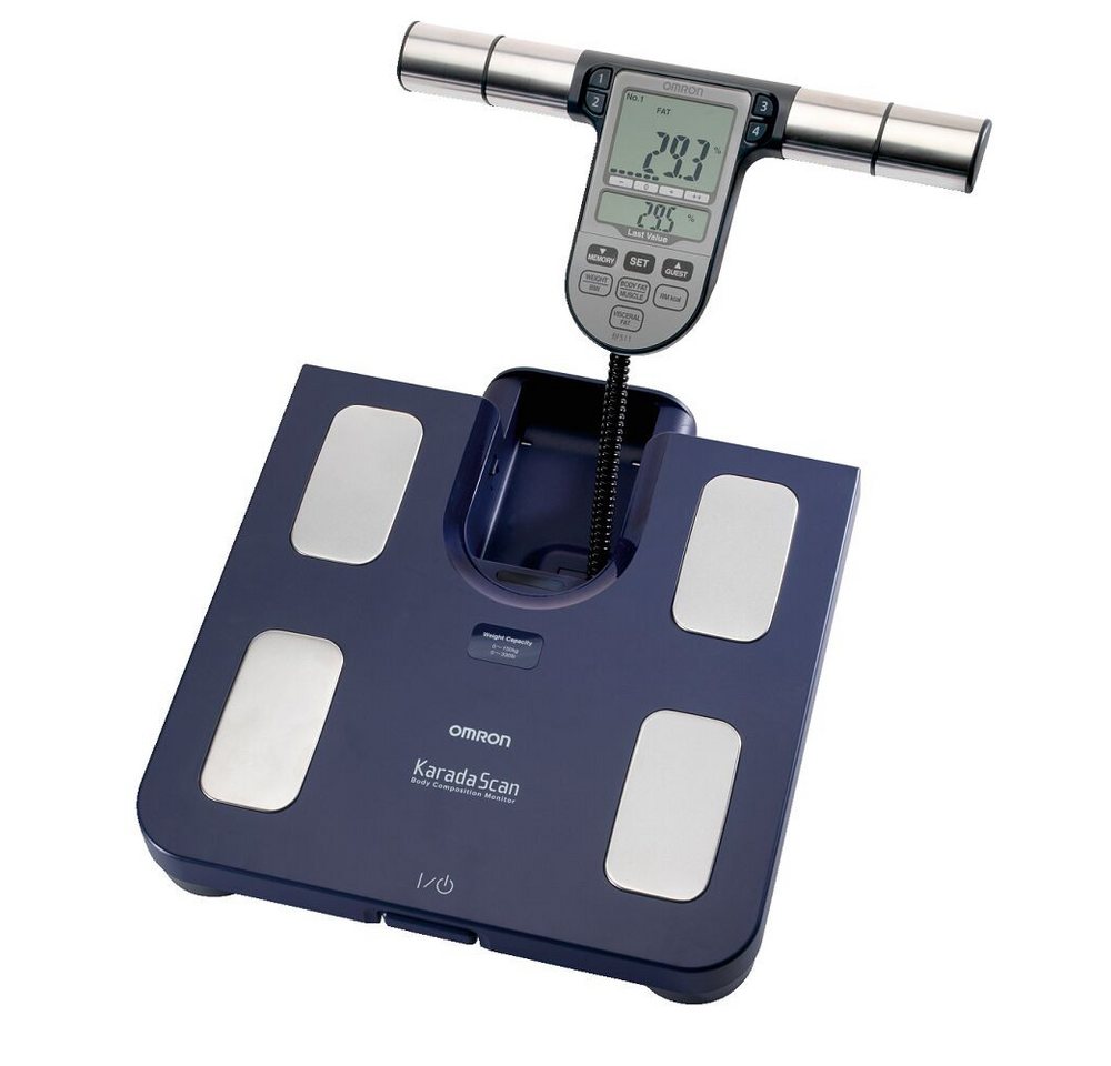Omron Körper-Analyse-Waage Körperfettwaage BF 511, Messmethode zur Ganzkörpermessung, Körperfettmessung möglich von Omron