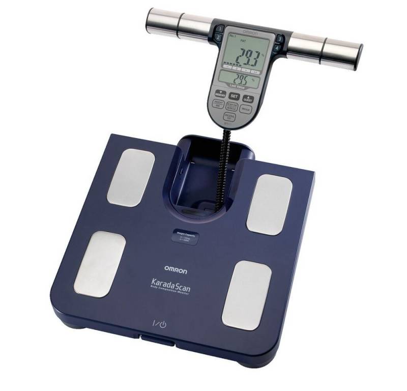 Omron Körper-Analyse-Waage Körperfettwaage BF 511, Messmethode zur Ganzkörpermessung, Körperfettmessung möglich von Omron