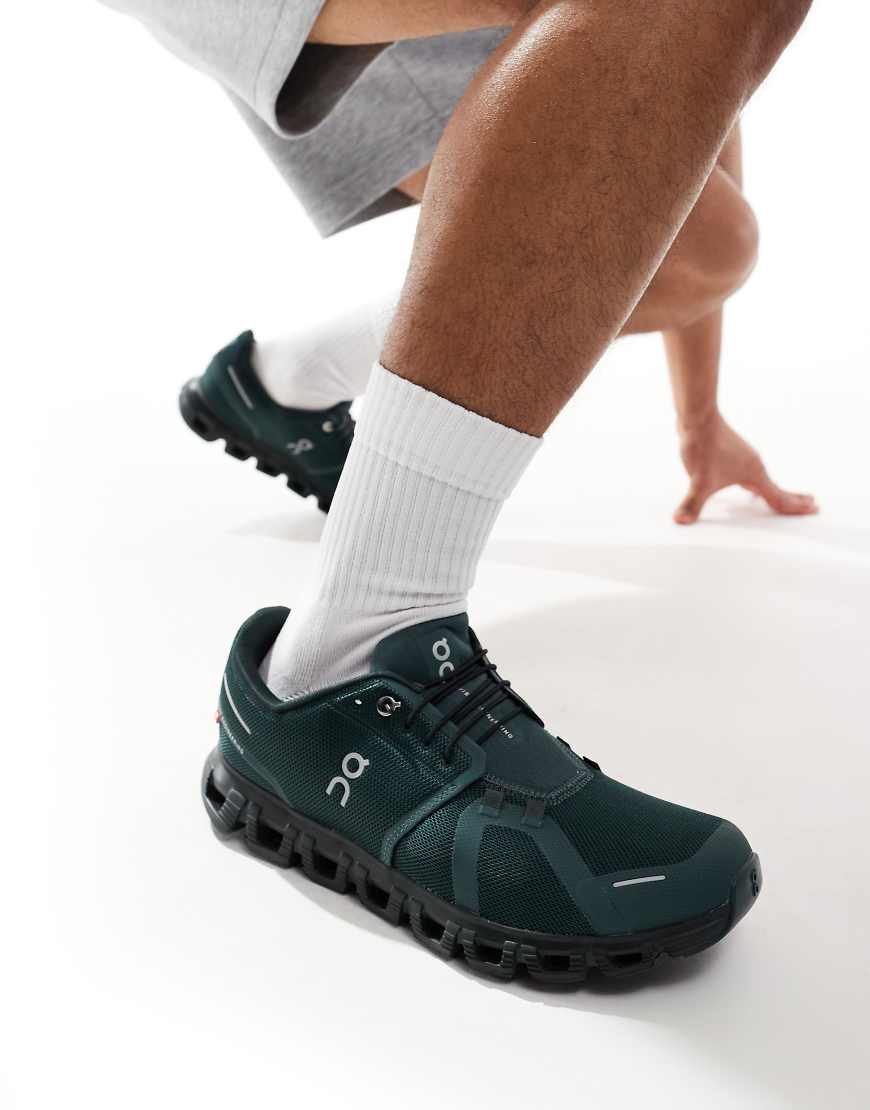 ON - Cloud 6 - All-Day-Sneaker in Grün-Schwarz von On Running