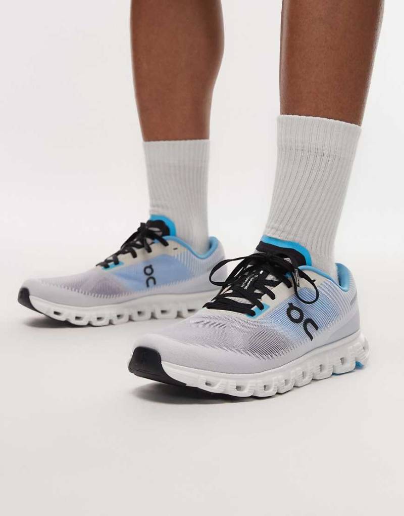 ON - Cloud 6 Push - All-Day-Sneaker in Blau und Weiß von On Running