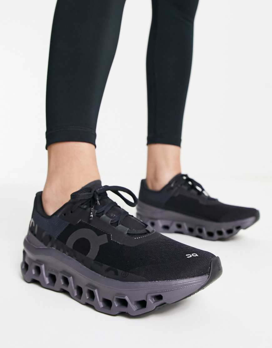 ON - Cloudmonster - Laufsneaker in Triple-Schwarz von On Running