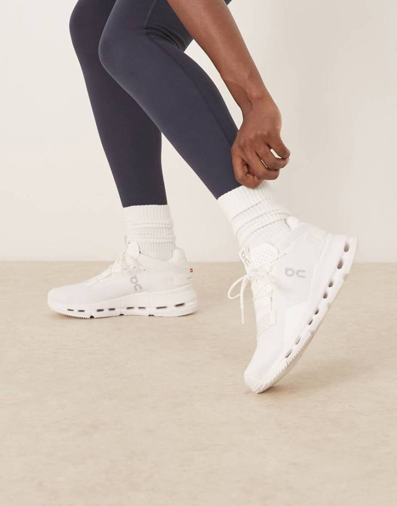 ON - Cloudnova 2 - All-Day-Sneaker ganz in Weiß von On Running