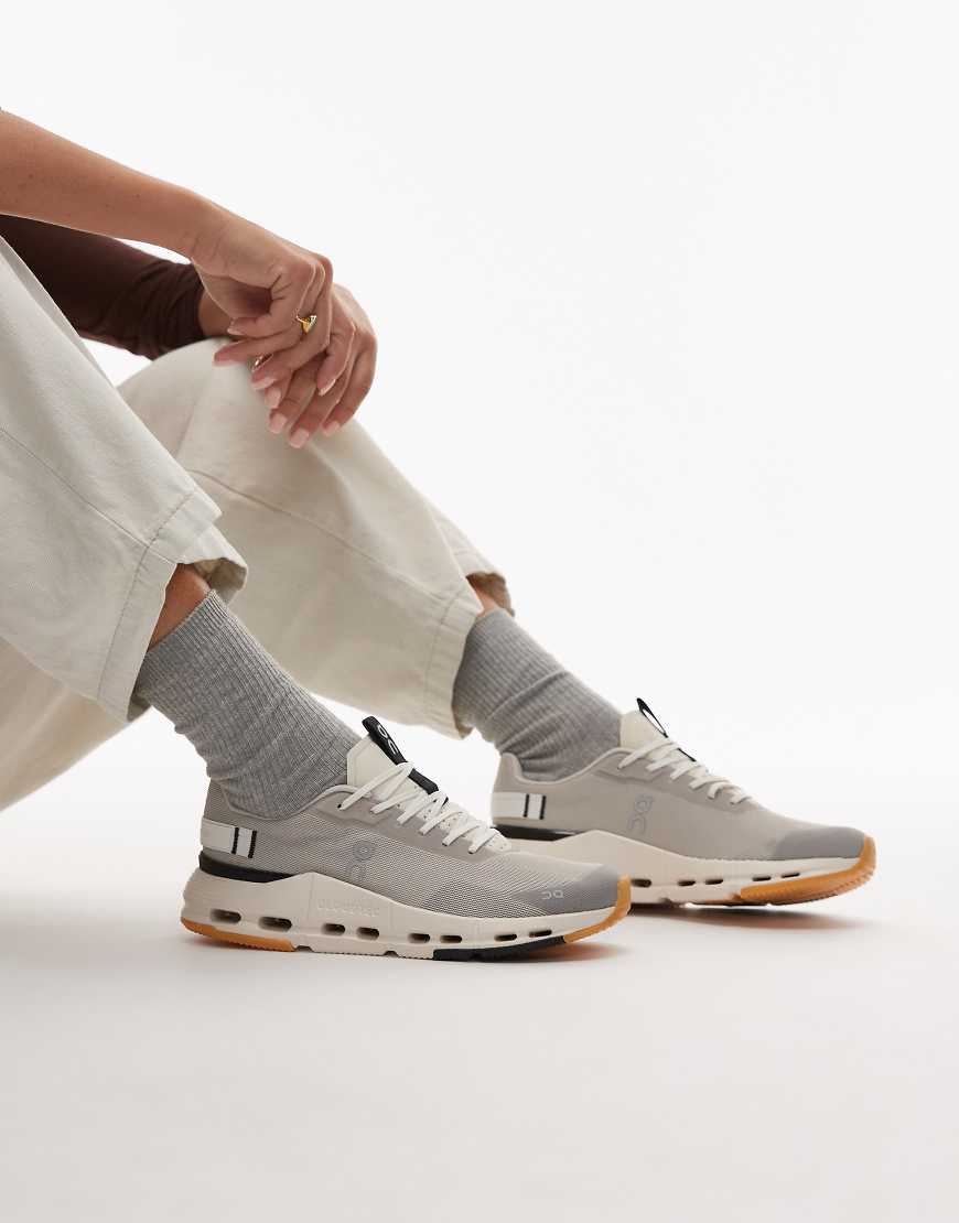 ON - Cloudnova Form 2 All Day - Sneaker in Grau von On Running