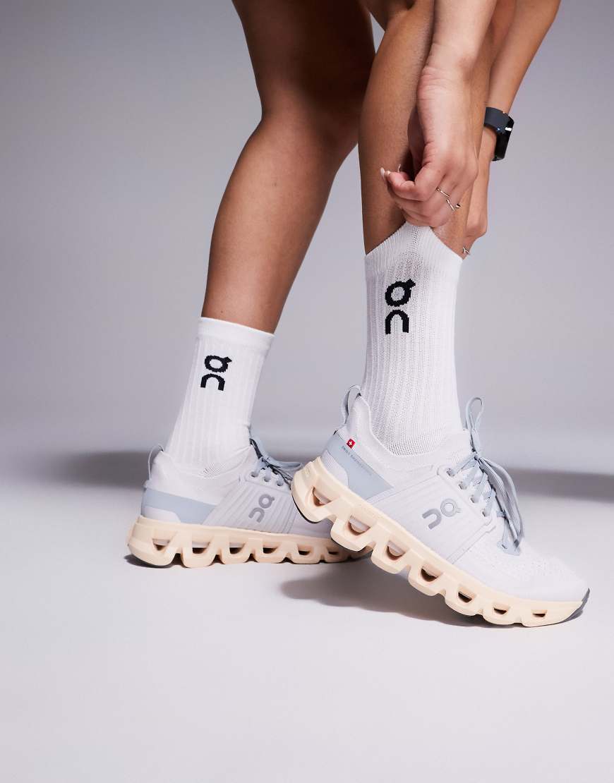 ON - Cloudswift 4 - Lauf-Sneaker in Frost und Blond-Braun von On Running