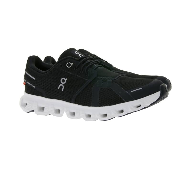 ON Running Cloud 6 Herren Sneaker nachhaltige Lauf-Schuhe mit CloudTec und Speedboard 3MF10070299 Schwarz von On Running