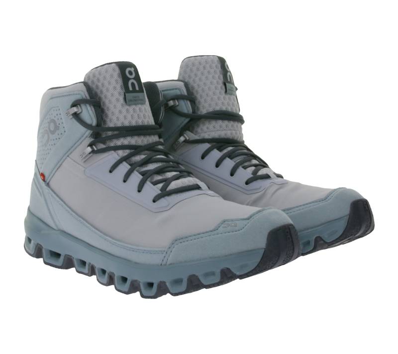 ON Running Cloudridge Damen Wander-Schuhe wasserdichte Trekking-Boots mit CloudTec-Dämpfung Sneaker-Boots 33.99409 Hellblau von On Running