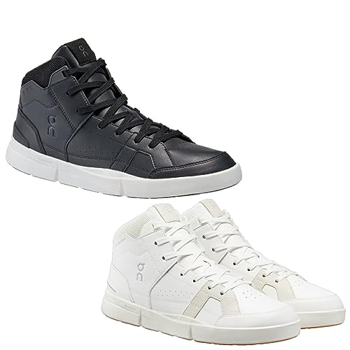 On Running Herren The Roger Clubhouse Mid Sneaker, White Sand, 40 EU von On Running