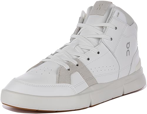 On Running Herren Clubhouse Mid Sneaker, White Sand, 41.5 EU von On Running