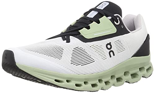 On Running Herren Sneaker Cloudstratus Größe 42.5 EU Weiß (weiß) von On Running