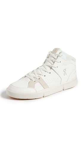 On Running Herren The Roger Clubhouse Mid Sneaker, White Sand, 44.5 EU von On Running