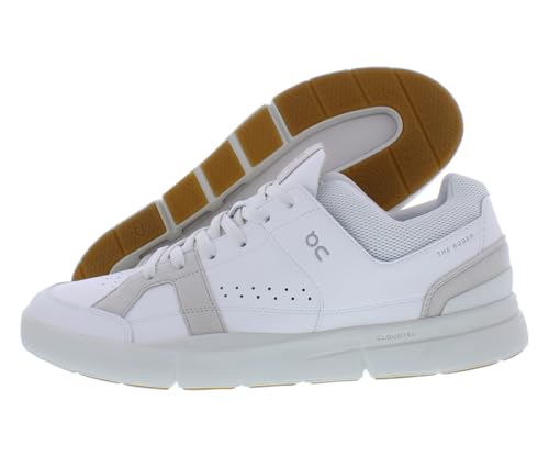 On Running Herren The Roger Clubhouse Sneaker, White Sand, 47 EU von On Running